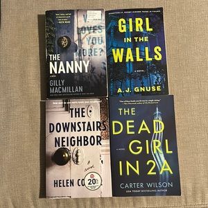 Book bundle various authors psychological thrillers